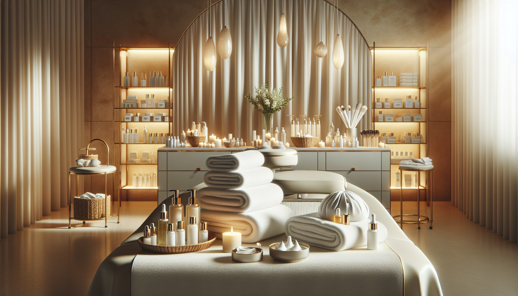 luxury spas and beauty salons